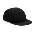 Black - Front - Beechfield 5 Panel Camper Cap