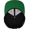 Black - Side - Flexfit Mens Classic Snapback Cap