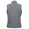 Granite - Back - Stormtech Womens-Ladies Avalante Knitted Heather Full Zip Gilet