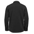 Black - Back - Stormtech Mens Avalante Heather Knitted Shirt Jacket