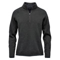 Black - Front - Stormtech Womens-Ladies Avalante Heather Quarter Zip Fleece Top