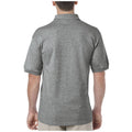 Graphite Heather - Back - Gildan Mens DryBlend Polo Shirt