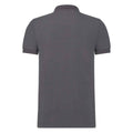 Convoy Grey - Back - Russell Mens Pique Stretch Polo Shirt