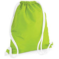 Lime - Front - Bagbase Icon Drawstring Bag