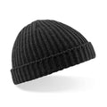 Black - Front - Beechfield Trawler Beanie