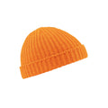 Orange - Front - Beechfield Trawler Beanie