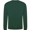 Bottle Green - Back - PRORTX Unisex Adult Pro Sweatshirt