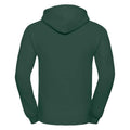 Bottle Green - Back - Russell Mens Plain Hoodie