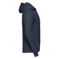 French Navy - Side - Russell Mens Plain Hoodie