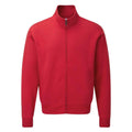 Classic Red - Front - Russell Mens Authentic Sweat Jacket