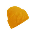 Mustard - Front - Beechfield Unisex Adult Classic Deep Cuffed Beanie