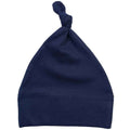 Nautical Navy - Front - Babybugz Baby Knotted Hat