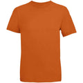 Dark Orange - Front - SOLS Unisex Adult Tuner Plain T-Shirt