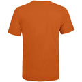 Dark Orange - Back - SOLS Unisex Adult Tuner Plain T-Shirt