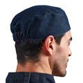 Indigo Denim - Side - Premier Denim Chef Skull Cap