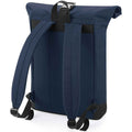 French Navy - Back - Bagbase Roll Top Backpack