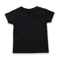 Black - Back - Larkwood Baby Plain T-Shirt