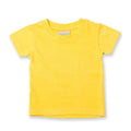 Sunflower - Front - Larkwood Baby Plain T-Shirt