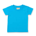 Turquoise - Front - Larkwood Baby Plain T-Shirt