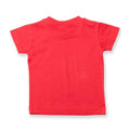 Red - Back - Larkwood Baby Plain T-Shirt