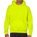 Safety Green - Front - Gildan Unisex Adult Heavy Blend Hoodie