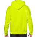 Safety Green - Back - Gildan Unisex Adult Heavy Blend Hoodie