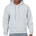 Ash - Front - Gildan Unisex Adult Heavy Blend Hoodie