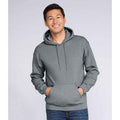 Graphite Heather - Side - Gildan Unisex Adult Heavy Blend Hoodie