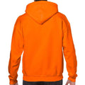 S Orange - Back - Gildan Unisex Adult Heavy Blend Hoodie