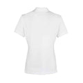 White - Back - Premier Womens-Ladies Coolchecker Pique Polo Shirt