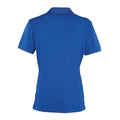 Royal Blue - Back - Premier Womens-Ladies Coolchecker Pique Polo Shirt