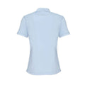 Light Blue - Back - Premier Womens-Ladies Coolchecker Pique Polo Shirt