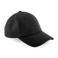 Black - Front - Beechfield Unisex Adult Authentic Baseball Cap