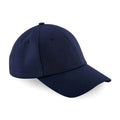 French Navy - Front - Beechfield Unisex Adult Authentic Baseball Cap