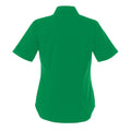 Emerald - Back - Premier Womens-Ladies Poplin Short-Sleeved Blouse