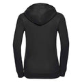 Black - Back - Russell Womens-Ladies Authentic Full Zip Hoodie