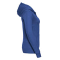 Bright Royal Blue - Side - Russell Womens-Ladies Authentic Full Zip Hoodie