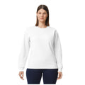 White - Front - Gildan Mens Softstyle Midweight Sweatshirt