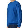 Royal Blue - Side - Gildan Mens Softstyle Midweight Sweatshirt