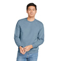 Stone Blue - Front - Gildan Mens Softstyle Midweight Sweatshirt