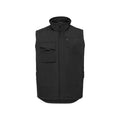 Black - Front - Russell Mens Heavy Duty Gilet