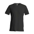 Black - Front - Kariban Mens Crew Neck T-Shirt