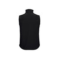 Black - Back - Russell Mens Softshell Gilet