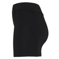 Jet Black - Side - AWDis Cool Womens-Ladies Girlie Training Shorts