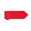 Red - Back - Premier Unisex Adult Micro Waffle Tie