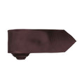 Brown - Back - Premier Unisex Adult Micro Waffle Tie