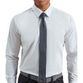 Steel - Back - Premier Unisex Adult Slim Knitted Tie