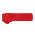 Red - Back - Premier Unisex Adult Slim Knitted Tie