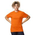 Safety Orange - Front - Gildan Unisex Adult Plain DryBlend T-Shirt