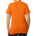 Safety Orange - Back - Gildan Unisex Adult Plain DryBlend T-Shirt